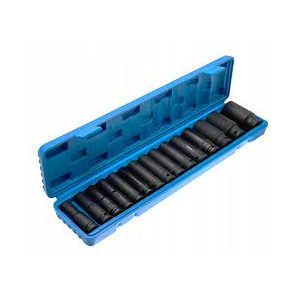 Nasadki udarowe długie 1/2" 15szt. /10-32/