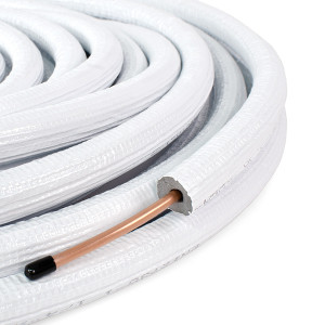 Miedź rura 7/8 z otuliną do gazów(25)