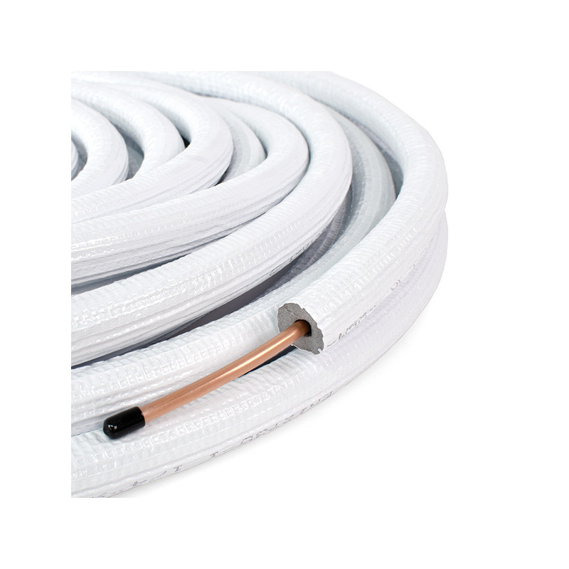 Miedź rura 7/8 z otuliną do gazów(25)