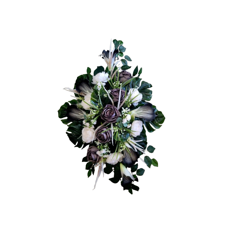 Kwiat kompozycja  gr17 komplet 2szt./NOWE