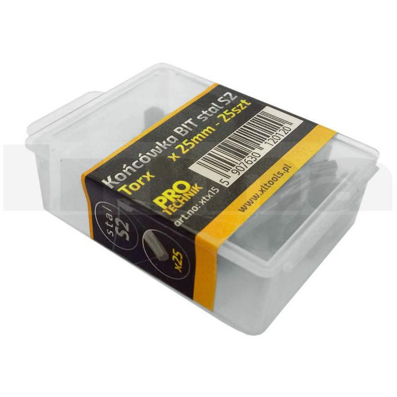 GROTY DO WKRĘTARKI   TX40x 25mm PLX