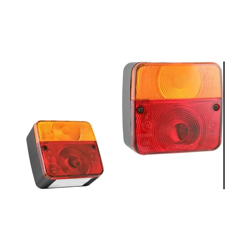 Lampa tylna zespolona prostokątna uniwersalna 