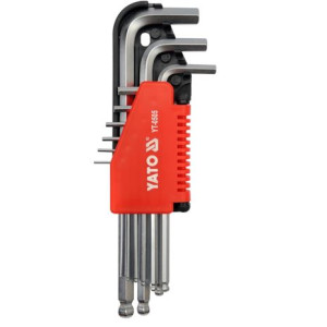 KLUCZE IMBUS.Z KUL.Cr-V 1,5-10 9el.   YATO