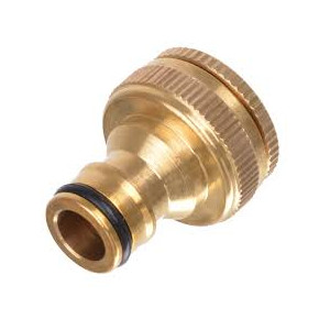 w   przyłącze do kranu   3/4"/ 1/2" mosiężne