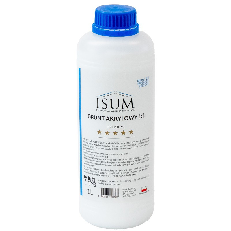 Grunt akrylowy 1 L