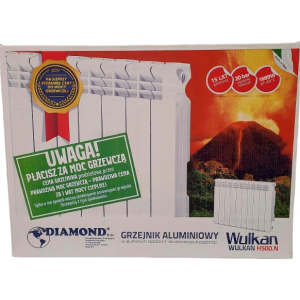 Grzejnik aluminiowy - żeberko