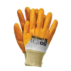 R rękawice olejoodporne żółte