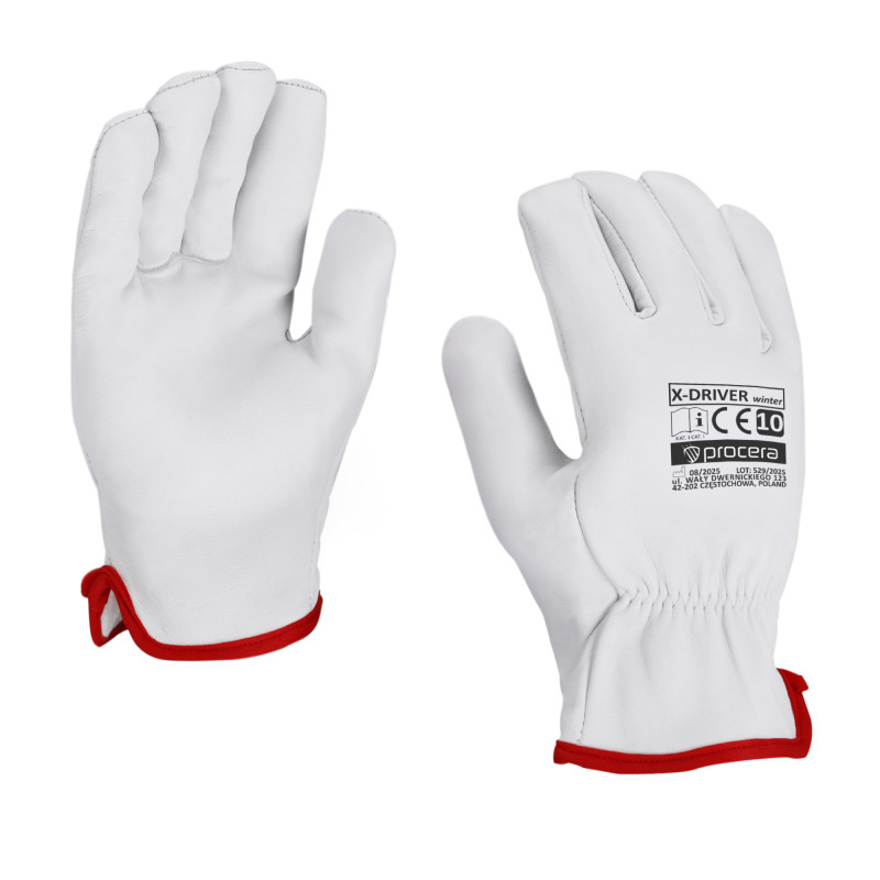 R rękawice robocze DRIVER OCIEPLANE 9