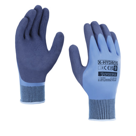 R rękawice powlekane niebieskie 9 PROCERA