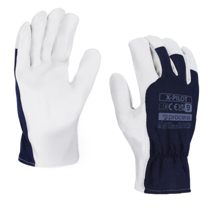 R  rękawice    kozia skórka   bez rzepa 10 oci. 