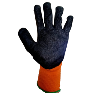 R rękawice robocze ocieplane pomarańczowe 11