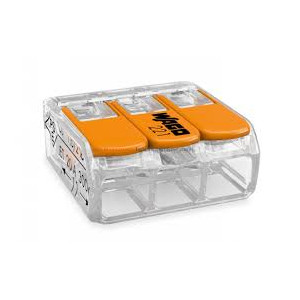 Złączka WAGO z dźwigniami 4x0,2-4mm (10sztuk)