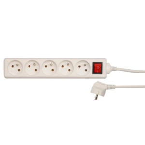 PRZEDŁUŻACZ ELEKTR. 5G 3m  z wyłcz.