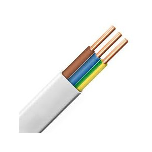 PRZEWÓD   3x2,5   750V   płaski