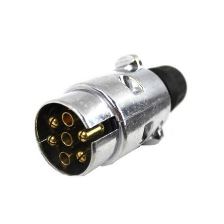 Wtyczka 7-biegunowa aluminiowa