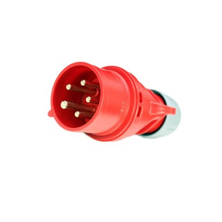 Wtyczka siłowa 16A 5 bolce plastik TWIGGY