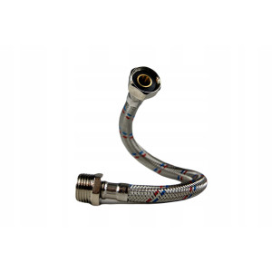 Wąż elastyczny w oplocie metalowym   L-40