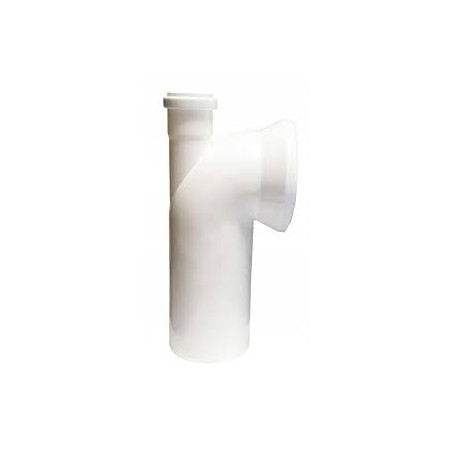kolano WC 90st. z wyjściem na fi 50 białe