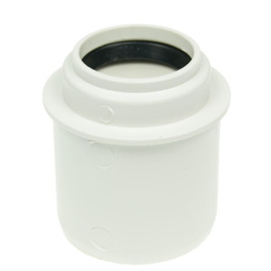 redukcja PP biała niska prosta fi 50x40mm