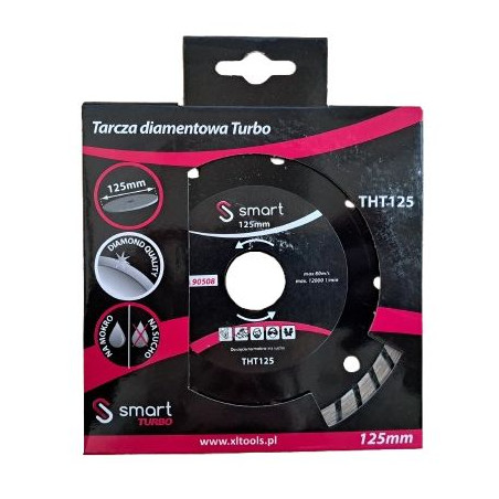 TARCZA DIAMENTOWA  125mm  Turbo   econo