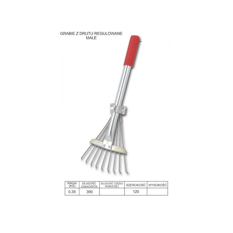 Grabie do liści regulowane  malutkie
