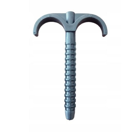 Hak podłogowy podwójny