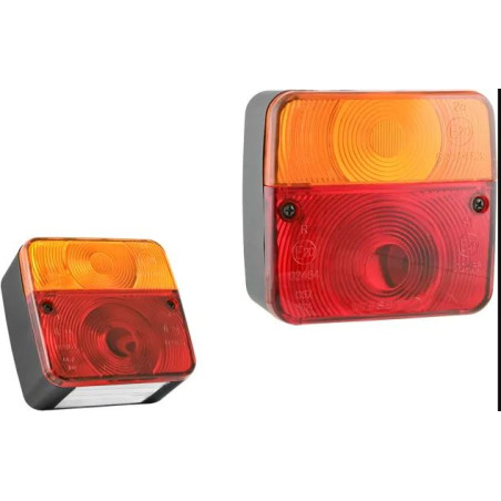 Lampa tylna zespolona prostokątna uniwersalna 