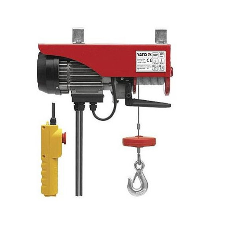 E Elektryczny wciągnik linowy 900 W  YATO