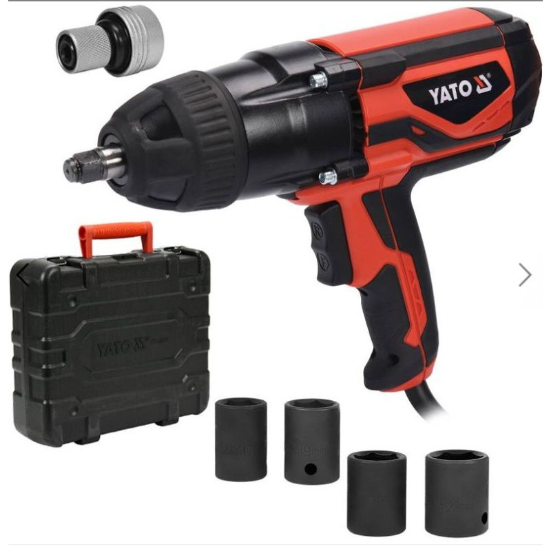 E Klucz udarowy elektryczny 1020W/620Nm Yato