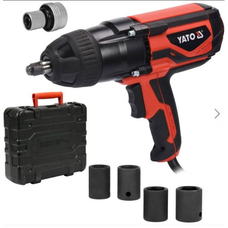 E Klucz udarowy elektryczny 1020W/620Nm Yato