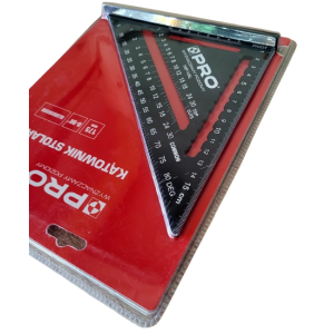 Kątownik stolarski z podst. 175mm. PRO-PK601