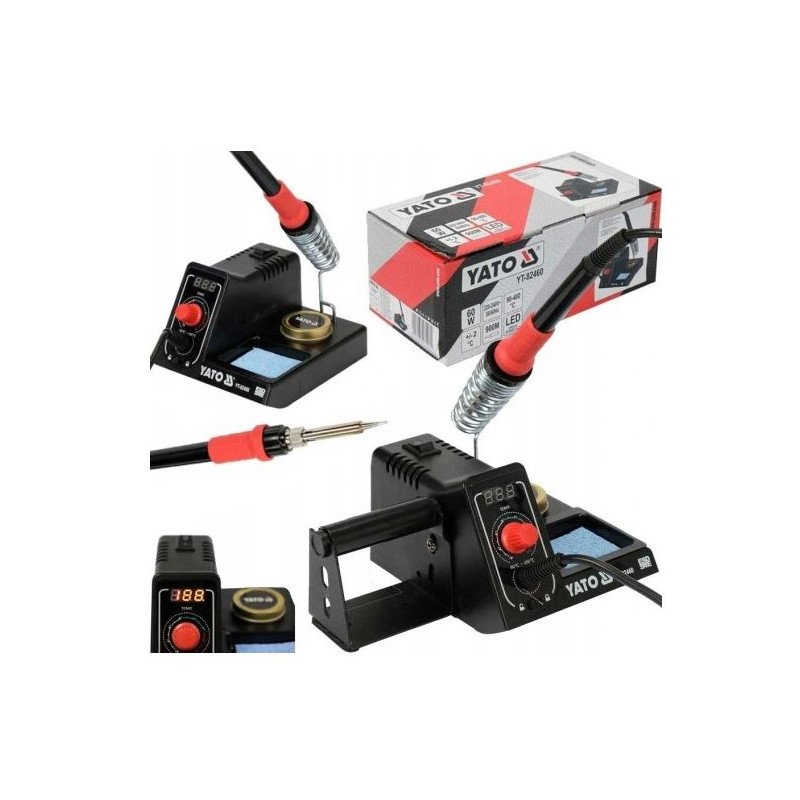 E Stacja lutownicza 60 W 90-480' C