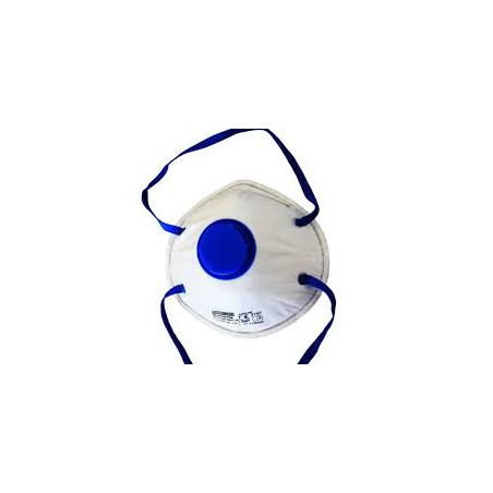 PÓŁMASKA Z ZAWORKIEM  1szt.FFP2