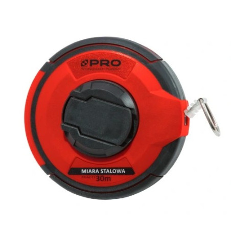 Taśma miernicza stalowa 30m PRO PR-62-11