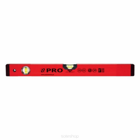 Poziomnica  Czerwona     60cm. PRO