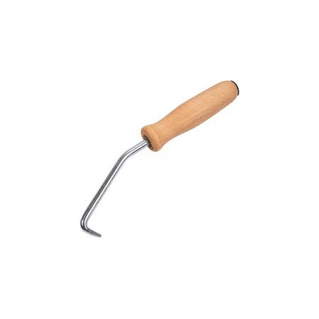 Przyrząd do wiązania prętów zbroj.z rączką drew.