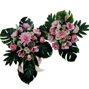 Kwiat kompozycja  gr15 komplet 2szt./NOWE