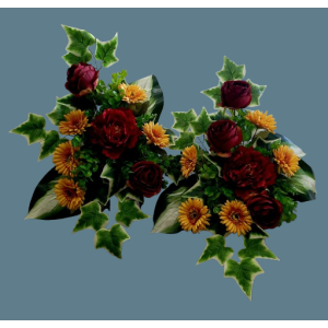 Kwiat kompozycja  gr17 komplet 2szt./2020