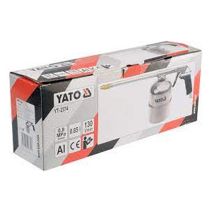 PISTOLET DO ROPOWANIA+zbiorniczek   YATO