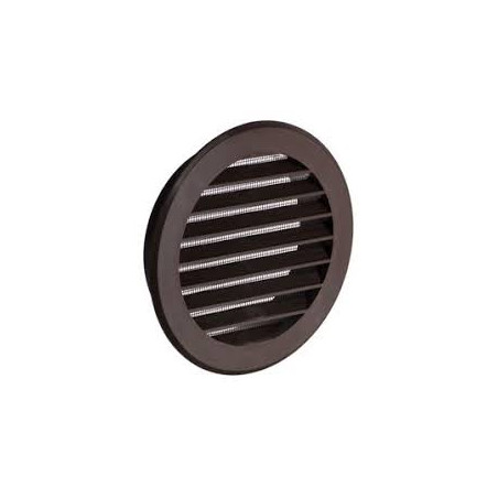 Kratka okrągła z siatką 150  brąz