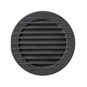 Kratka okrągła z siatką 150 grafit