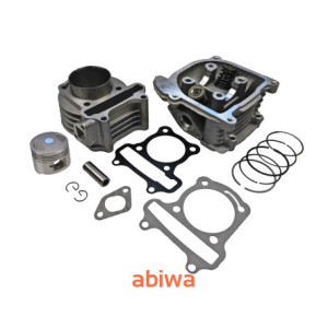 CYLINDER + GŁOWICA KPL. 4T GY6 50CCM (39mm) - BEZ 