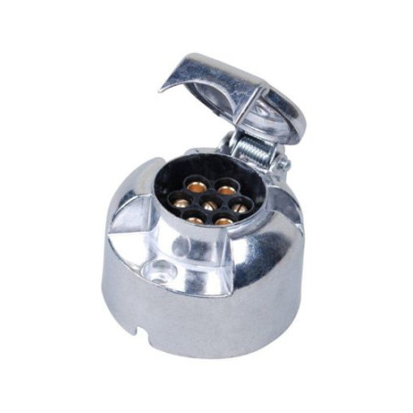 Gniazdo 7-biegunowe aluminium