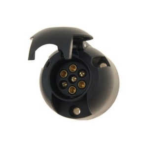 Gniazdo 7-biegunowe plastikowe