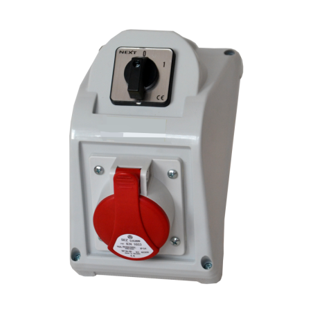 Gniazdo siłowe  16A rozdzielnia