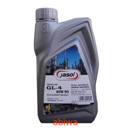 OLEJ PRZEKŁADNIOWY GEAR OIL 80W90 GL-4 1L JASOL