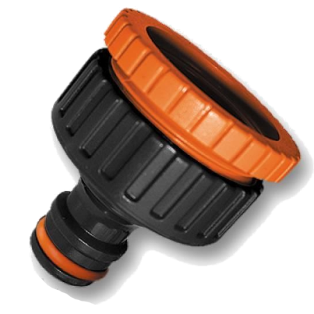 PRZYŁĄCZE NA KRAN Z REDUKCJĄ POWER JET BLACK LINE – 1" – 3/4"