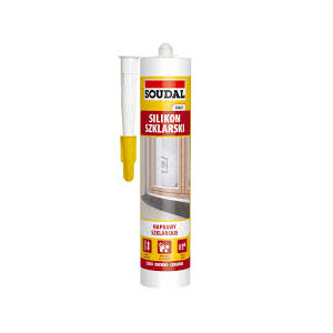 Silikon szklarski brązowy 280ml SOUDAL
