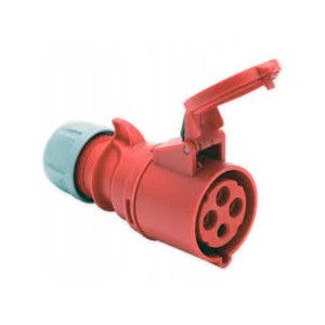 Gniazdo siłowe 32A 4  bolce przenośne