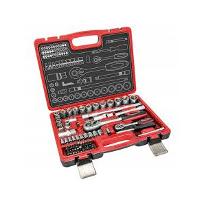 Zestaw kluczy nasad. 72szt.16x1/2, 10X1/4  HILLEN